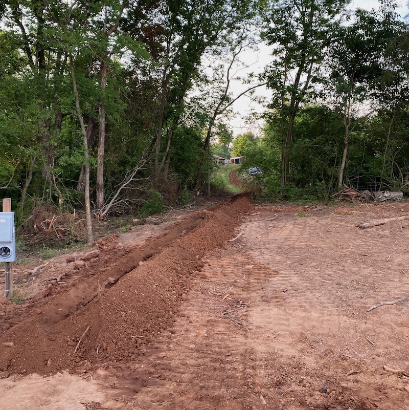utility trenching